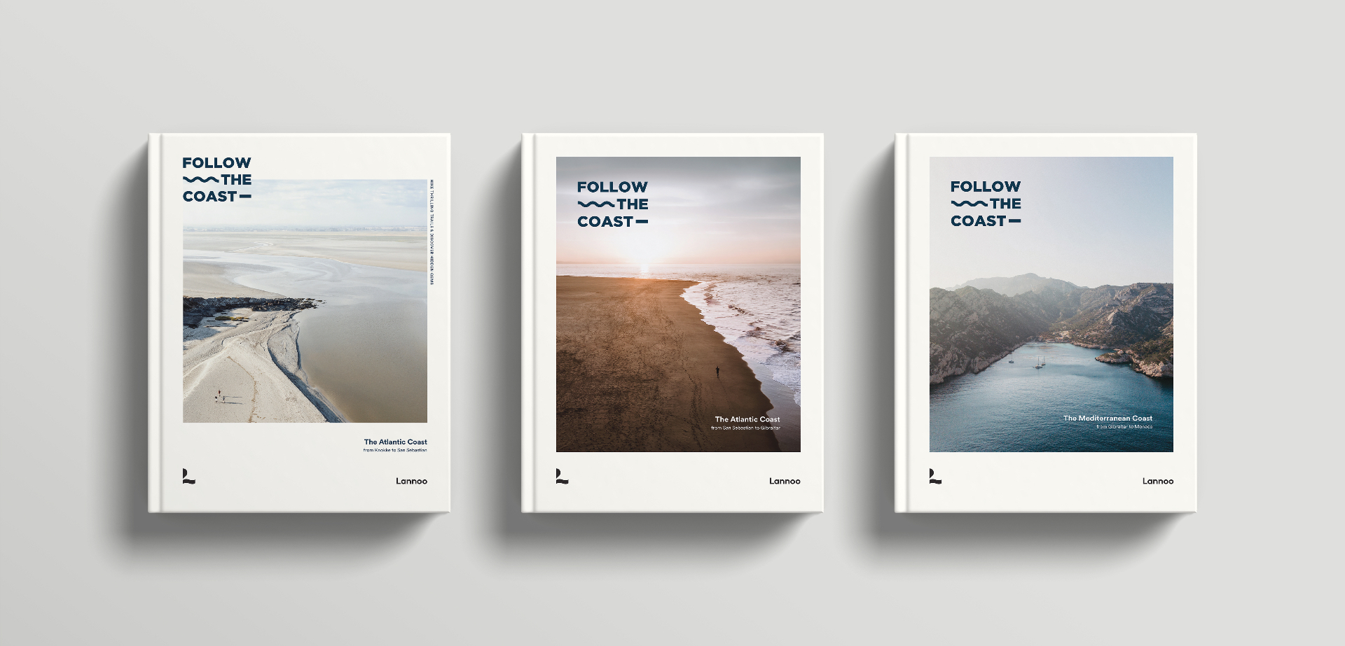 Follow the Coast — three book volumes